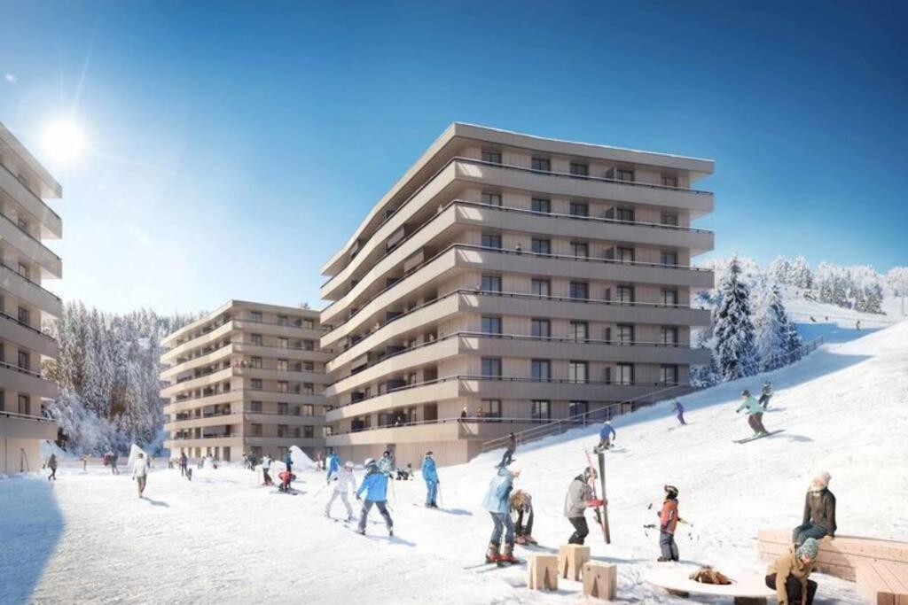 2.5 Room Apartment In Center Of Flims. Ski In/Out Buitenkant foto