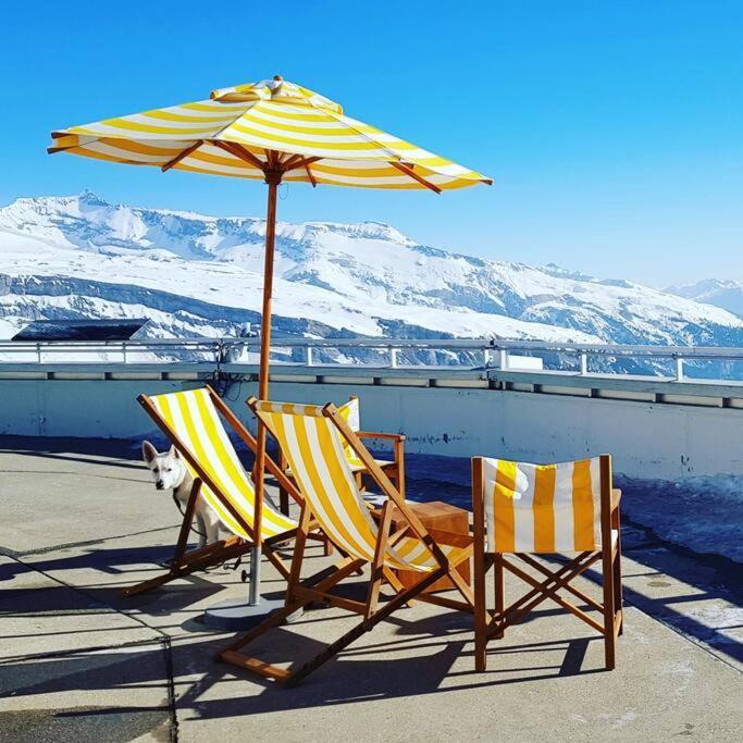 2.5 Room Apartment In Center Of Flims. Ski In/Out Buitenkant foto